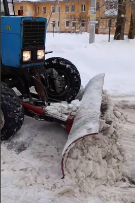 «Эко-Пронск» в дни снегопада расчистил подъезды к контейнерным площадкам в Рязани и области